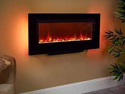 Katell Corvus Electric Wall Mounted Fire