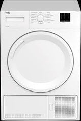 Beko DTKCE80021W 8kg Load Condenser Tumble Dryer