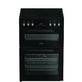Hotpoint HDE6VDC2B1 60cm Ceramic Hob Double Oven