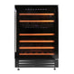 LEC 600WCBLK 60cm wide Integrated Wine Cooler. Available to order please call.