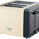 Bosch TAT4P447GB 4 Slice Toaster