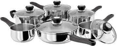 Judge Vista JJH1A 6 Piece Pan Set