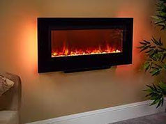 Katell Corvus Electric Wall Mounted Fire
