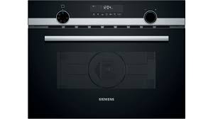 Siemens CM585AGS0B Integrated Microwave Oven with Hot Air